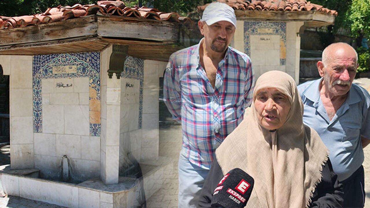 Kütahya Ilıca’da vatandaşların “çeşme suyu” tepkisi
