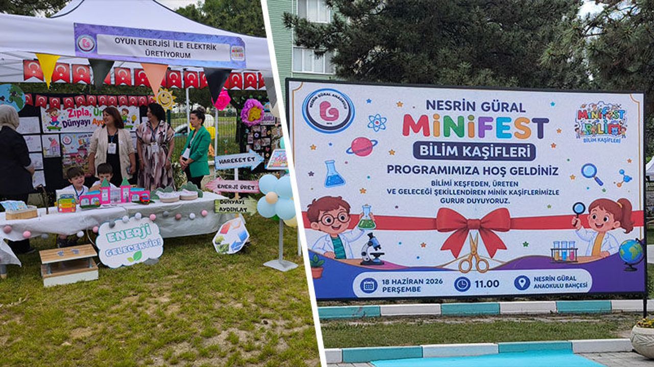 Kütahya’da anaokulu öğrencileri projelerini tanıttı