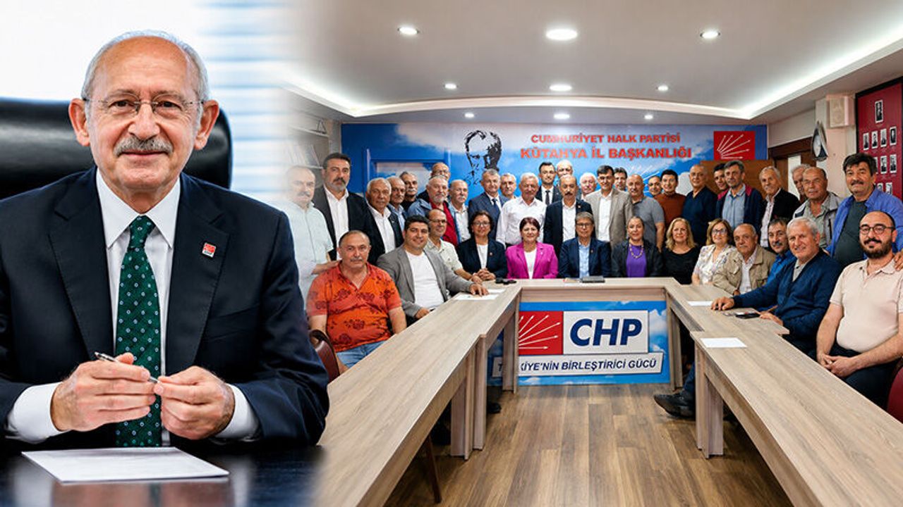 CHP Kütahya Teşkilatı, Kılıçdaroğlu'nun genel başkanlığını halen tanımıyor