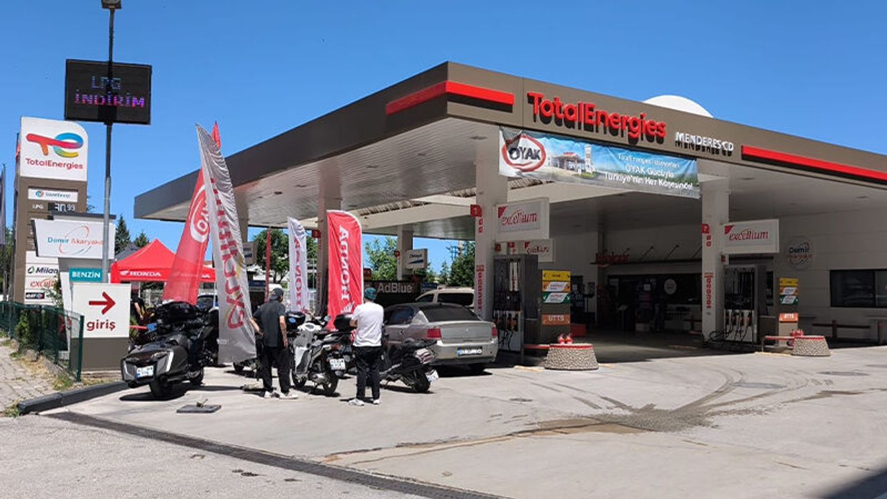 Kütahya’da Demir Akaryakıt’tan motosiklet sahiplerini ağırladı