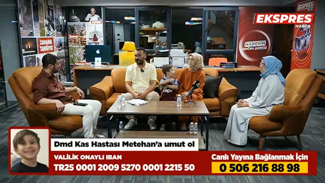 Kütahya Ekspres Haber canlı yayınında gündem Metehan’dı