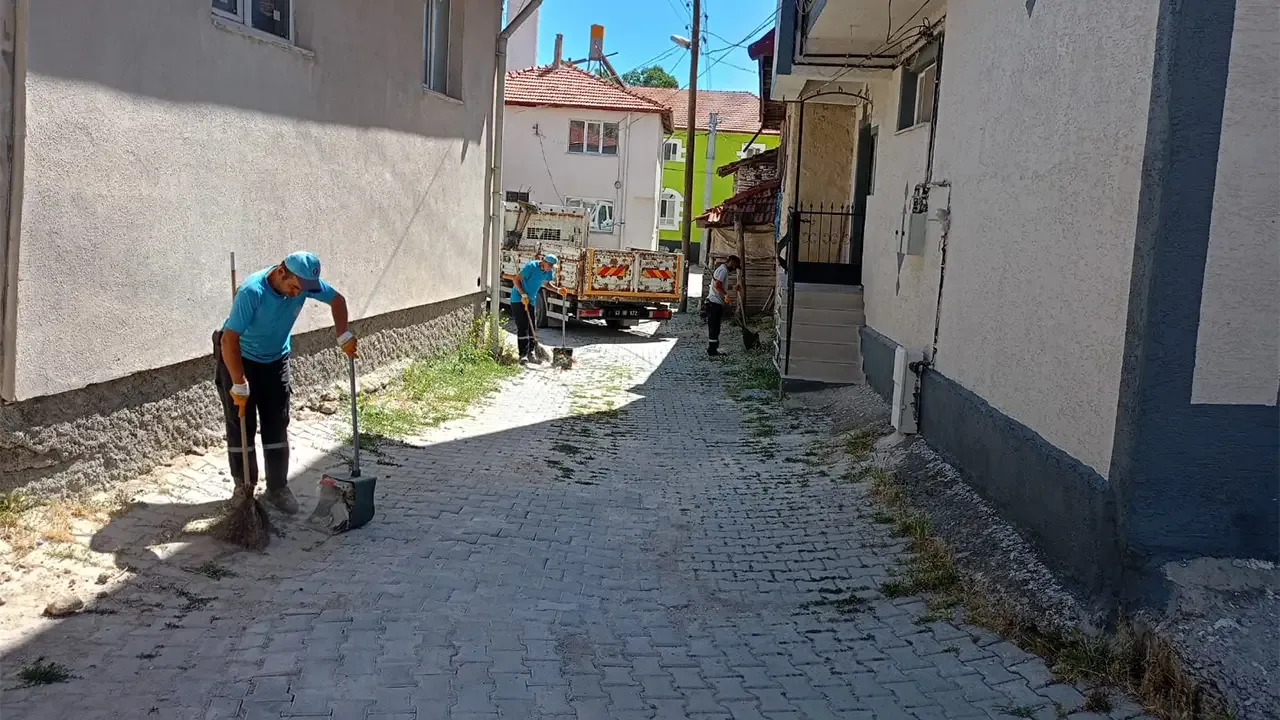 Kütahya’da İnköy Mahallesi’nde kapsamlı temizlik çalışması