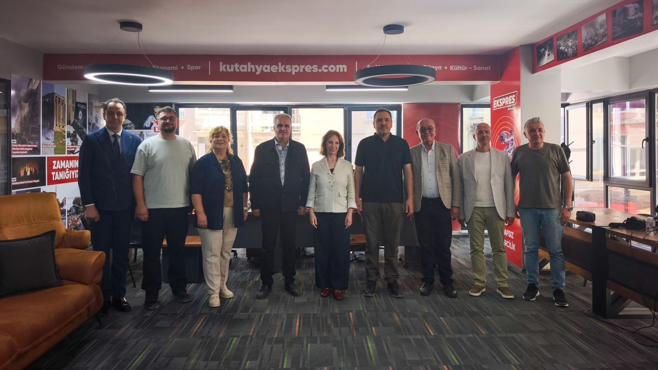 KUTSO Başkanı Argat’tan Kütahya Ekspres’e ziyaret