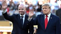 Trump Infantino'yu savundu: 'Görevden alınması korkunç bir hata olur'
