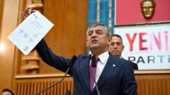 Özgür Özel ve Veli Ağbaba hakkında dokunulmazlık fezlekesi TBMM Başkanlığına sunuldu