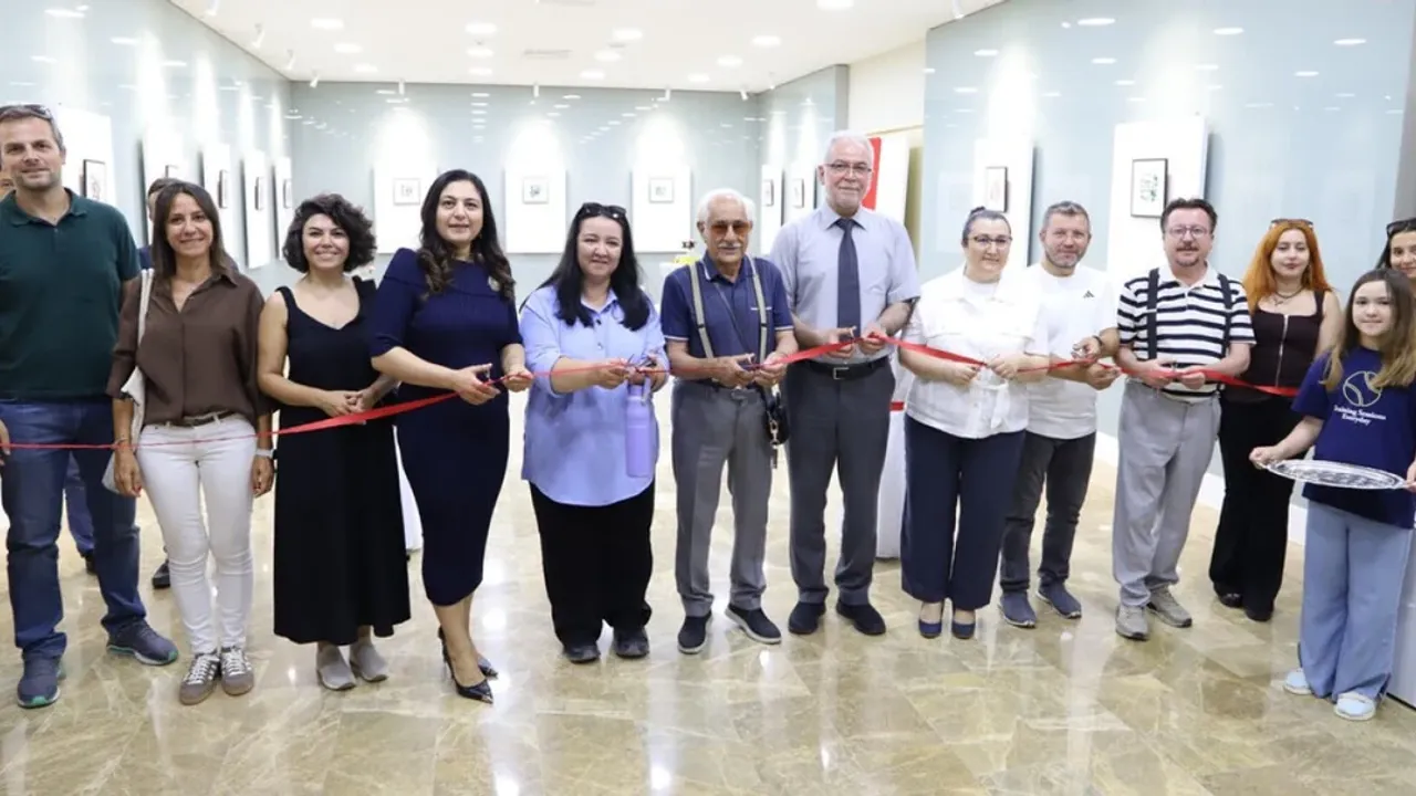 Kütahya DPÜ’de “Harflerin Evreni” sergisi açıldı