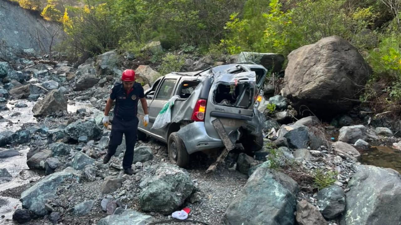Osmaniye'de otomobil uçuruma yuvarlandı: 1 ölü
