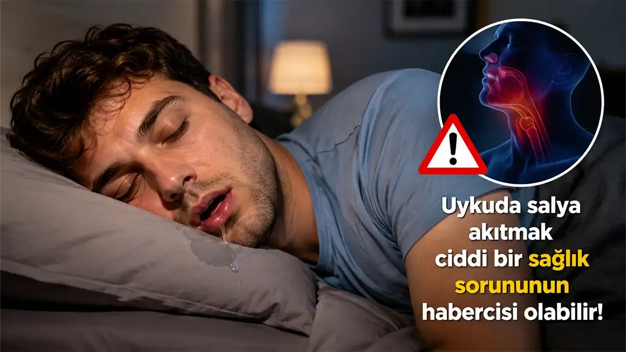 Uykuda salya akıtmak ciddi bir sağlık sorununun habercisi olabilir