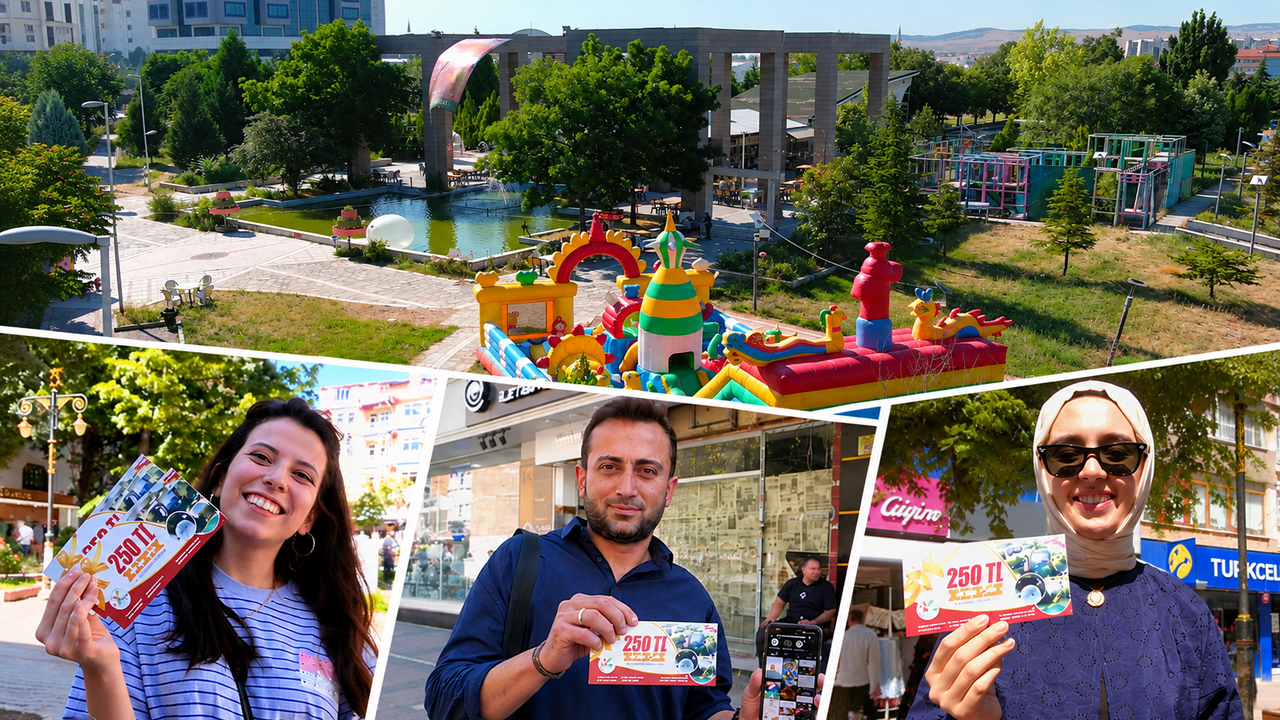 Kütahya’da Kent Park’tan indirim çeki sürprizi