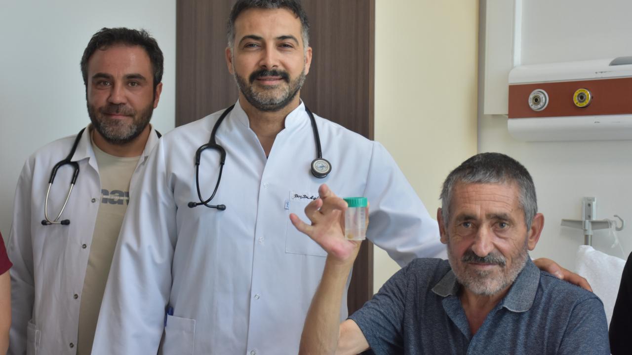 Nefes darlığı yaşayan hastanın akciğerinden sarımsak çıktı