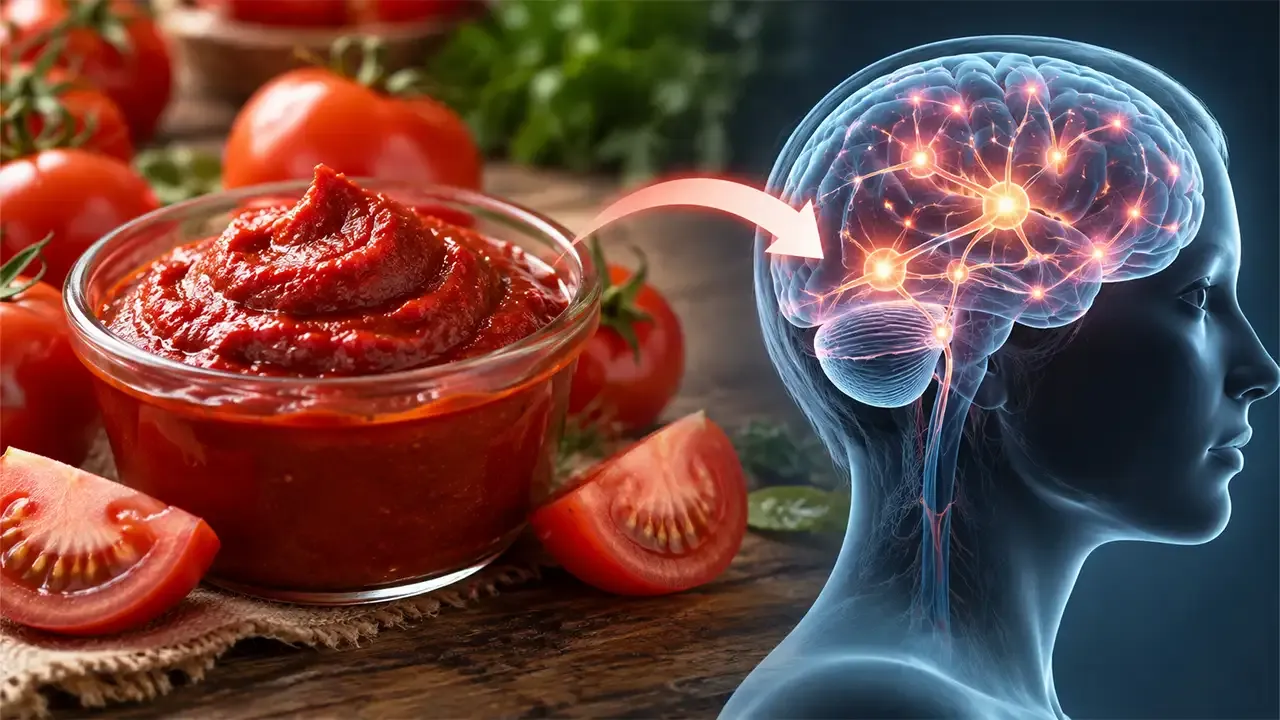 Domates salçası beyin bağlantılarını değiştirdi